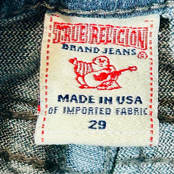 True Religion jeans Disco Joey Flare jeans mid rise Little stretch Size 29 - Picture 4 of 15